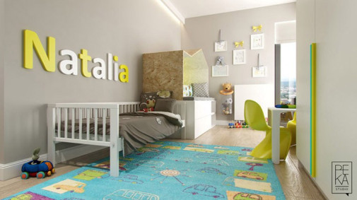 Aranżacja apartamentu w stonowanych barwach