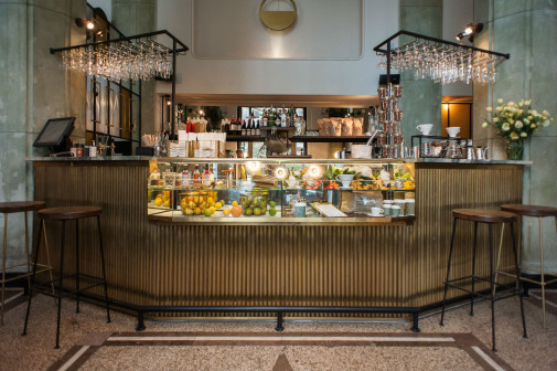 Aranżacja restauracji w stylu Art Deco