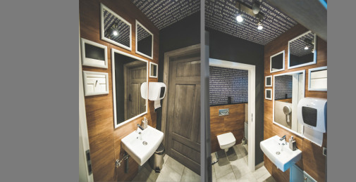 Aranżacja restauracji w stylu eklektycznym