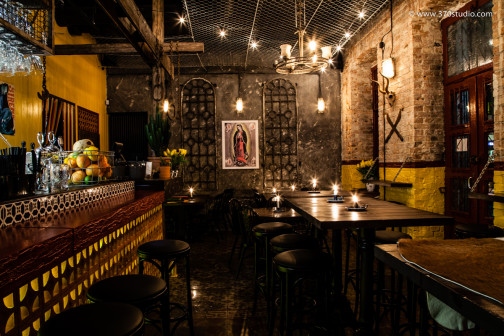 Aranżacja meksykańskiej restauracji