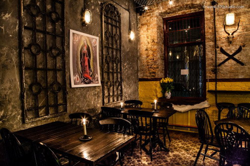 Aranżacja meksykańskiej restauracji