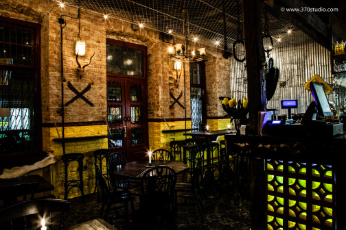 Aranżacja meksykańskiej restauracji