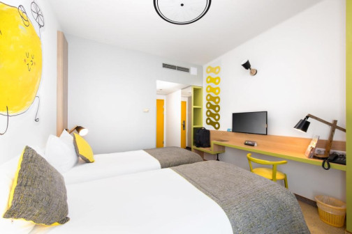 Aranżacja hotelu Ibis Styles Budapest City