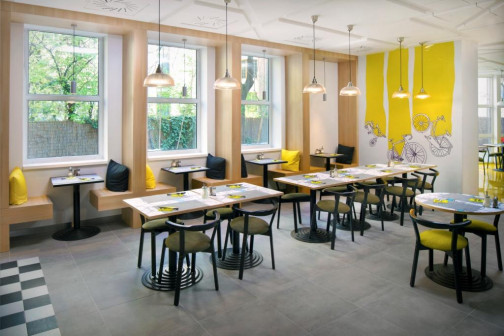 Aranżacja hotelu Ibis Styles Budapest City