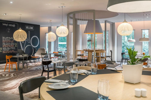 Aranżacja restauracji w hotelu