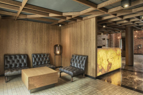 Projekt wnętrz hotelu Almond w Gdańsku