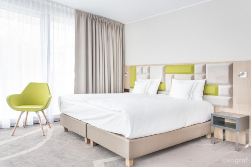 Projekt wnętrz hotelu Almond w Gdańsku