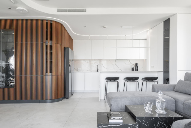 Apartament z palmiarnią w Warszawie