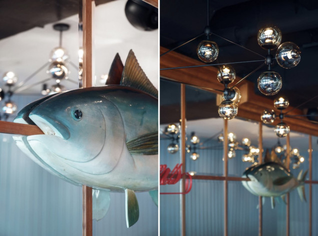 wnętrze restauracji rybnej
