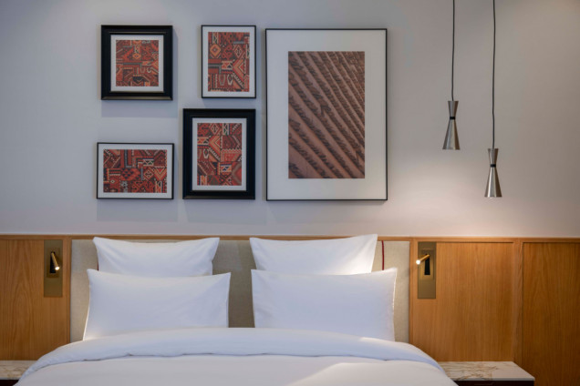 hotel Mercure w Khamis Mushait, wnętrze inspirowane otoczeniem