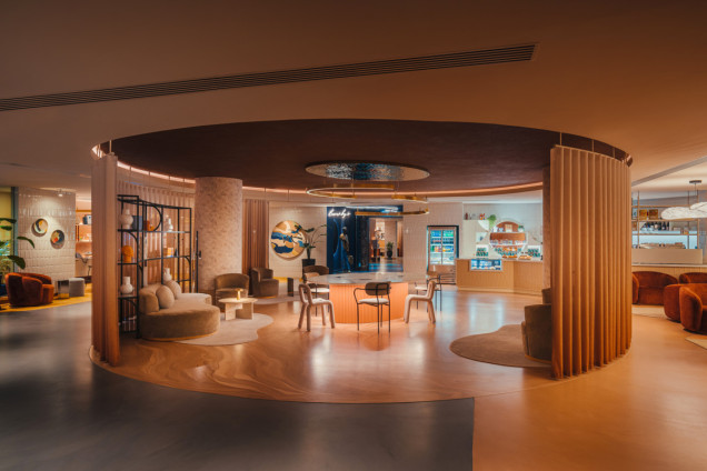 wnętrzeMercure London Earls Court projekt MIXD