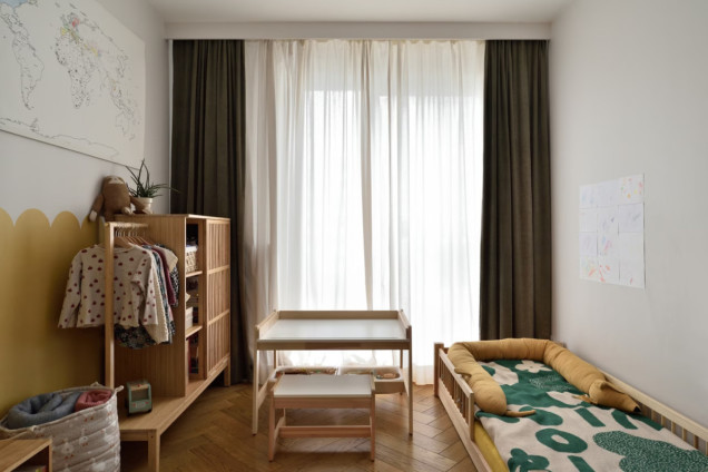 Wnętrze architektki pełne koloru, sztuki i sprytnych rozwiązań