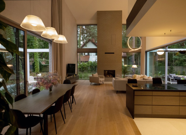 Szafirowy Dom Ceramiczny MAG Architekci