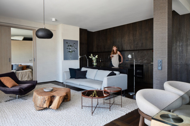 Projekt apartamentu z tarasem