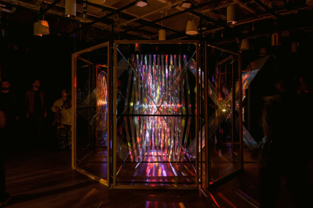 Zdjęcie dzięki uprzejmości artystów instalacji "DesignTO Launch Party" elsewhere Collective