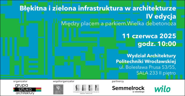 Zielona i błękitna infrastruktura w architekturze