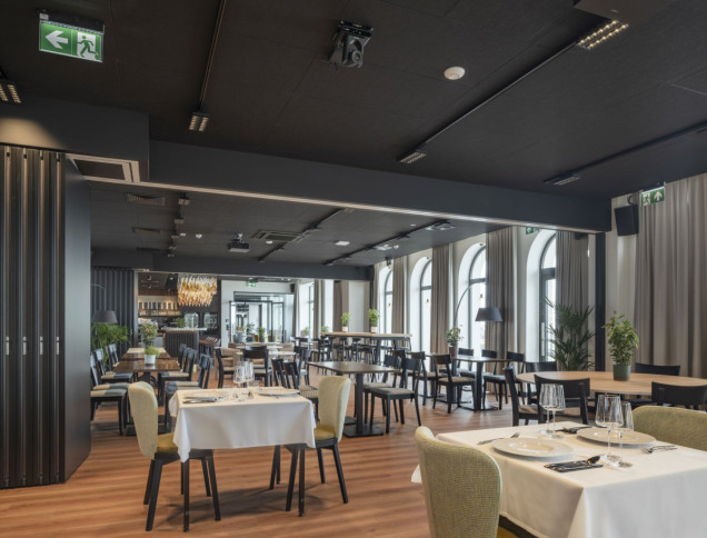 Wnętrze restauracji z włoską duszą