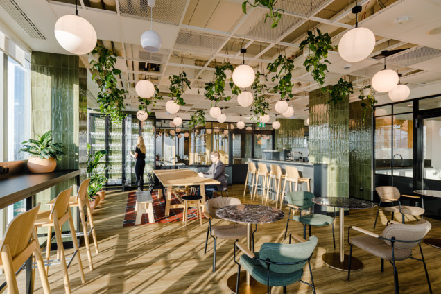 kancelaria w stylu biophilic design