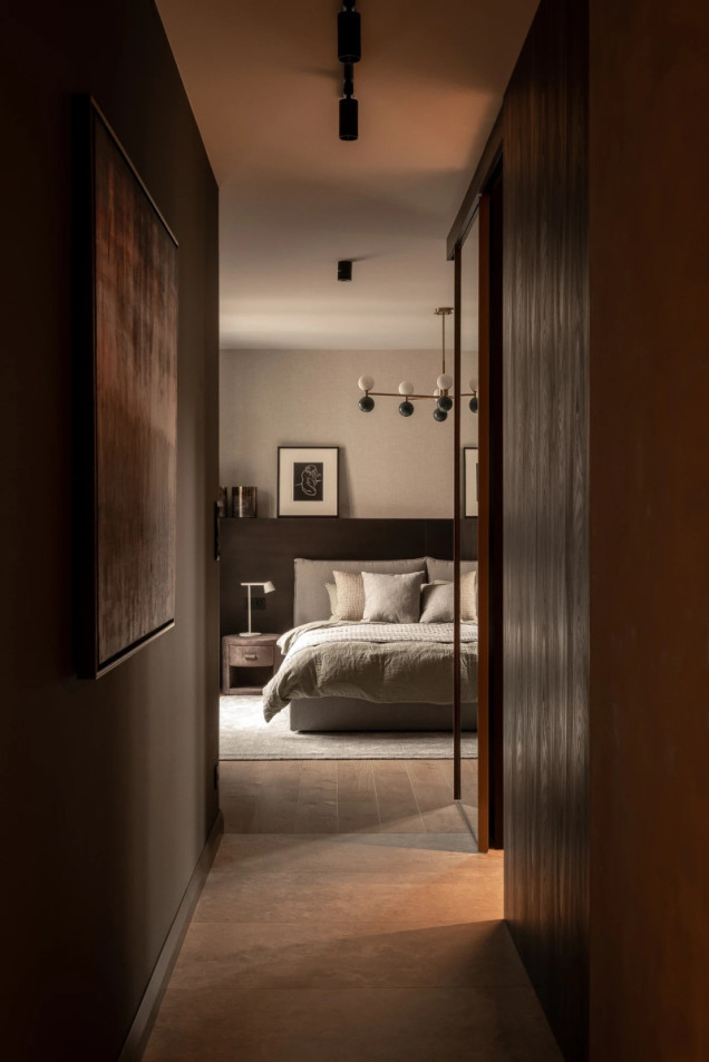 apartament w amerykańskim stylu projekt