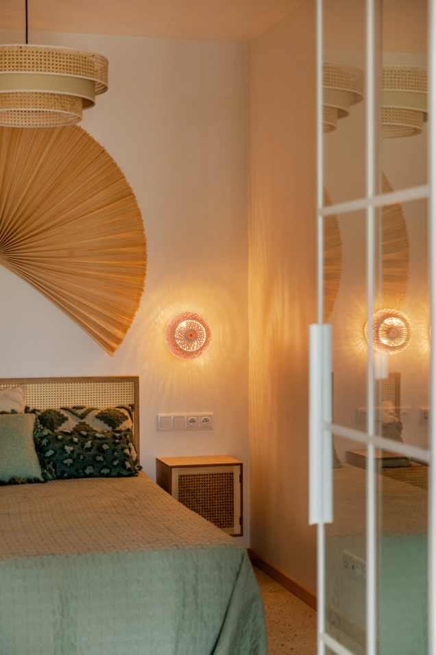 kobiece mieszkanie w stylu boho projekt