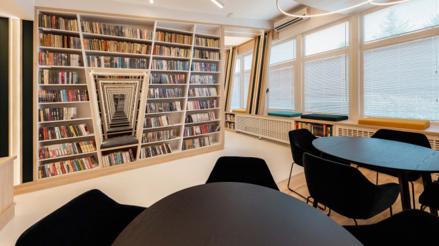 Biblioteka Publiczna w Tuchowie po rozbudowie