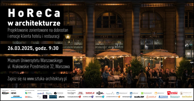 Konferencja Horeca w architekturze