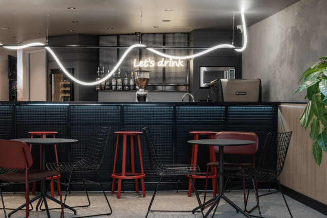 Hotel ibis Budapest Centrum wnętrze projekt AKA Studio