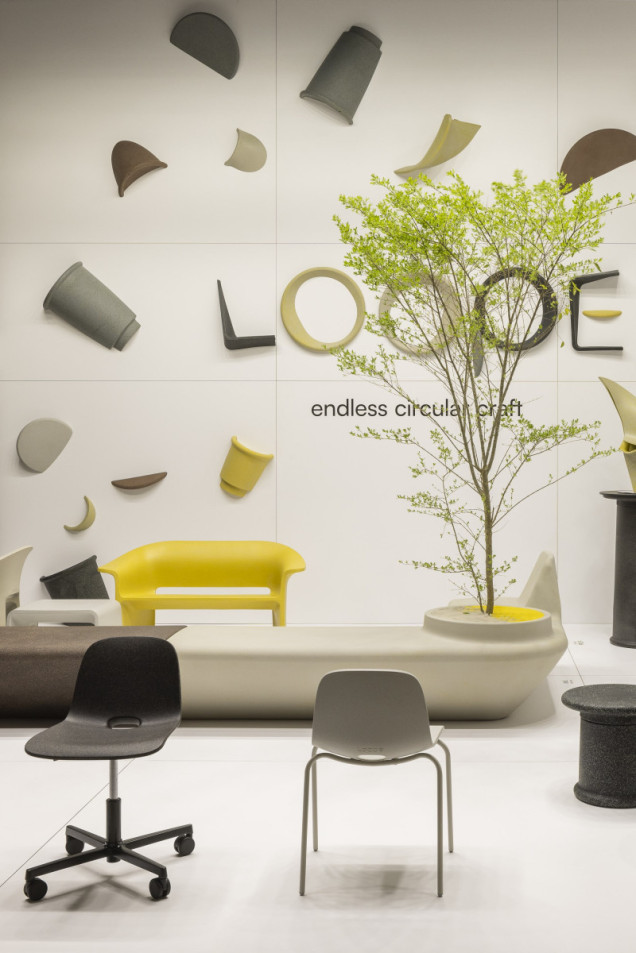 Meble cyrkularne LOOPE na Salone del Mobile 2025