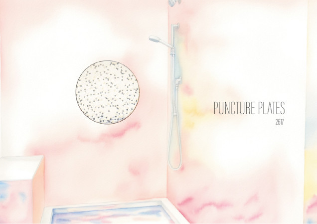 Maria Grądzka - praca PUNCTURE PLATES