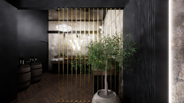 Winiarnia w Fabryce Porcelany projektu ZERO32 Architekci 