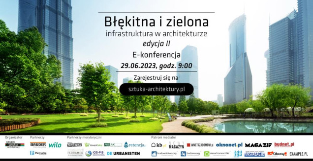 Błękitna i zielona infrastruktura w architekturze. II edycja