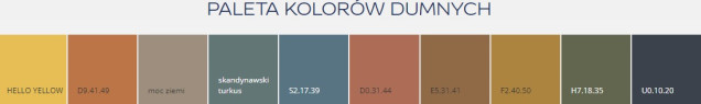 Jolory dumne 2025 wg. Dulux