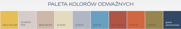 Kolory twórcze 2025 wg. Dulux