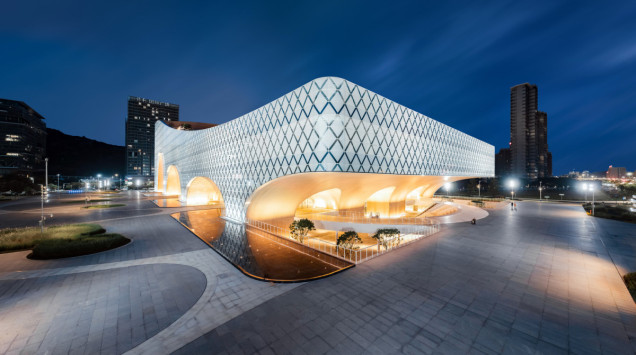 Hengqin Culture & Art Complex w chińskim Xiangzhou