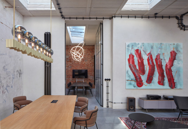 Foyer projektu mar.s architects