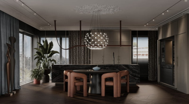 Luksusowy penthouse projekt warszawa