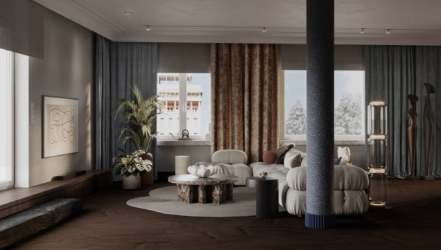 Luksusowy penthouse projekt warszawa