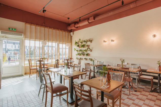 Bistro w  stylu PRL
