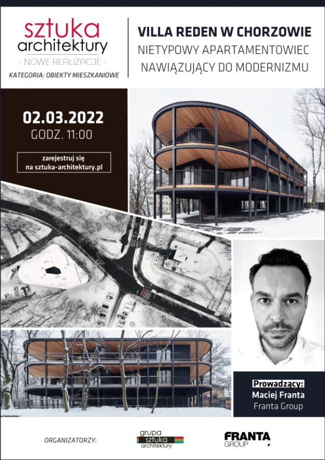 Villa Reden w Chorzowie. Nietypowy apartamentowiec nawiązujący do modernizmu - prezentacja obiektu