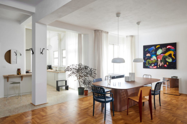 projekt modernistycznego mieszkania