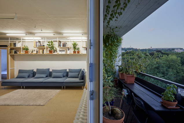 Mieszkanie architekta w Pradze projektu RDTH architekti