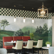 Wnętrze restauracji z włoską duszą