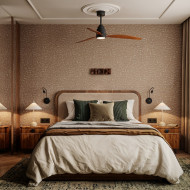 projekt wnętrza w stylu mid-century