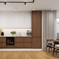 mieszkanie w stylu mid-century projekt