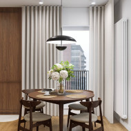 mieszkanie w stylu mid-century projekt