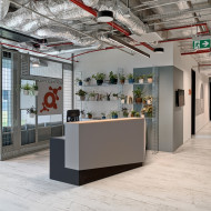 Projekt biura coworking w duchu less waste