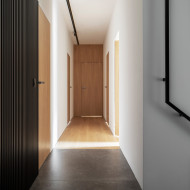 minimalistyczne wnętrza domu w Bielsku-Białej od Tika Design 