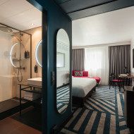 Wnętrza hotelu Mercure Wien City spod kreski polskiej pracowni AKA Studio