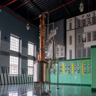 Sala rektyfikacji – Polmos Żyrardów 