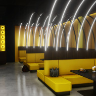 Przestrzeń rozrywki Arcade Bee w Hali Koszyki